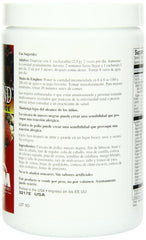 AIM Herbal Fiberblend Raspberry 13 oz canister - back label