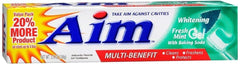 AIM White Gel Mint Toothpaste 5.5 oz