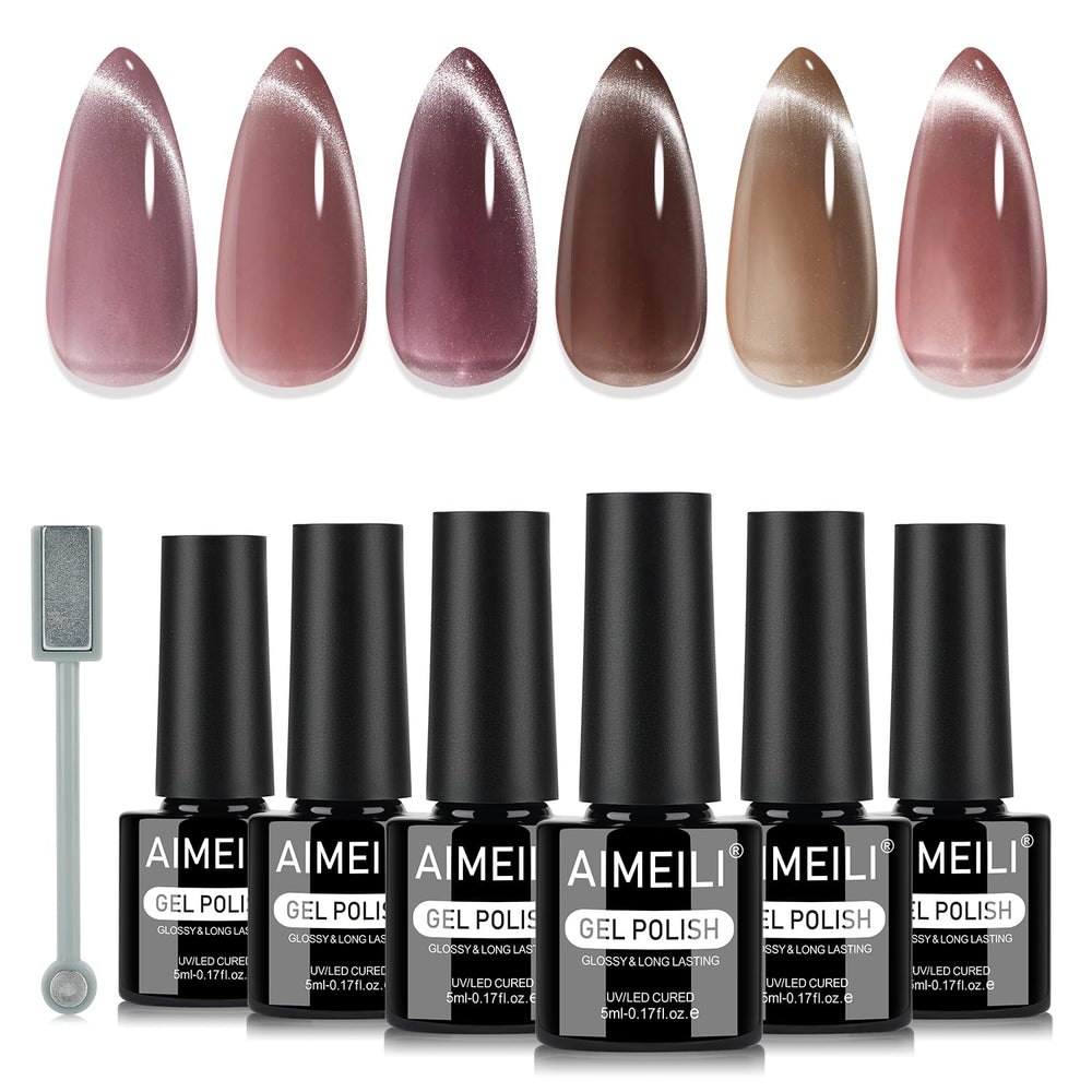 AIMEILI at-home manicure setup enables salon-like results.