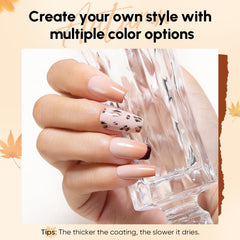 AIMEILI nail art tools and brushes shown with the set for DIY designs