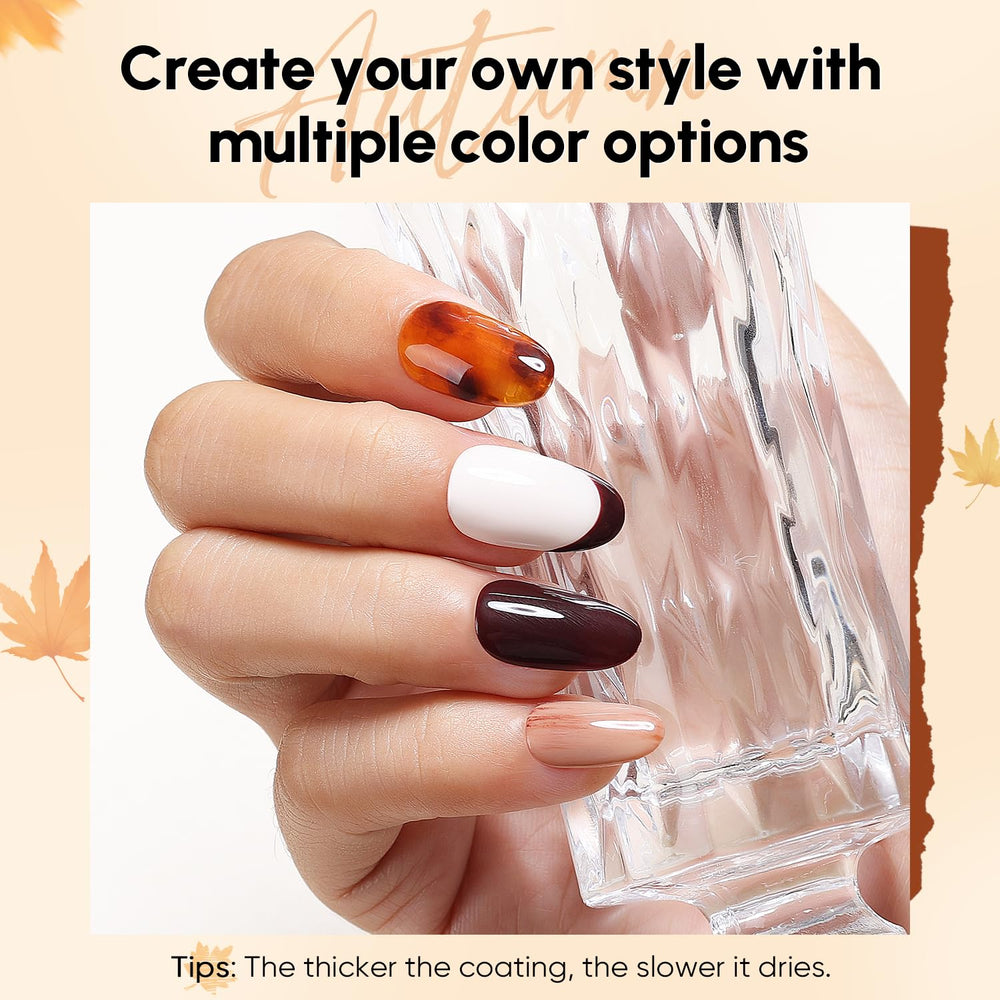 AIMEILI nail-art-at-home kits enable creative designs with friends or family.