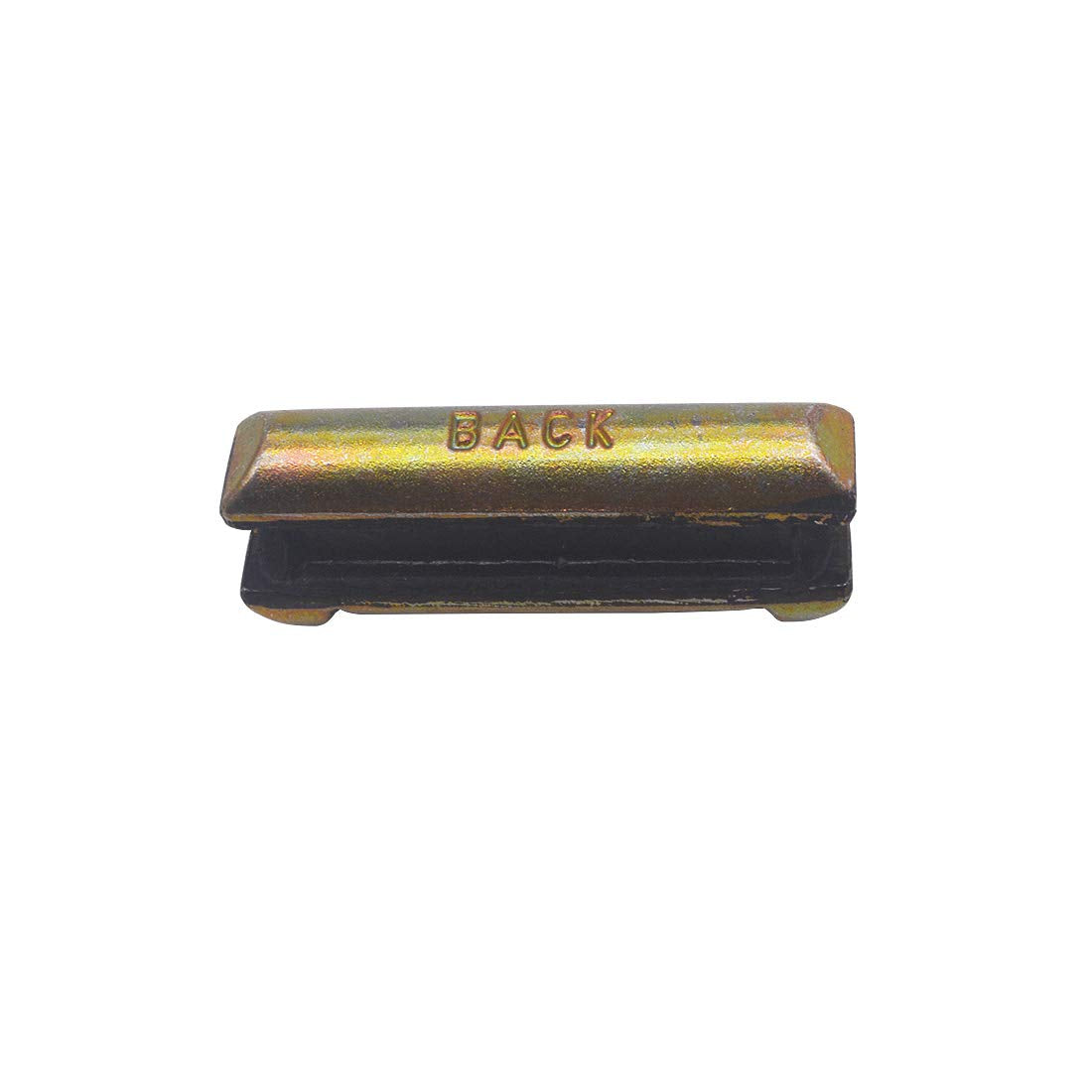 Alloy steel bucket tooth pins with yellow finish for durability
