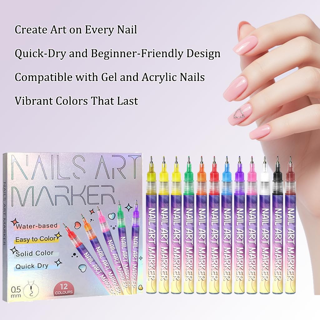 AIPULL Quick-dry gel pens minimize smudges during layering.