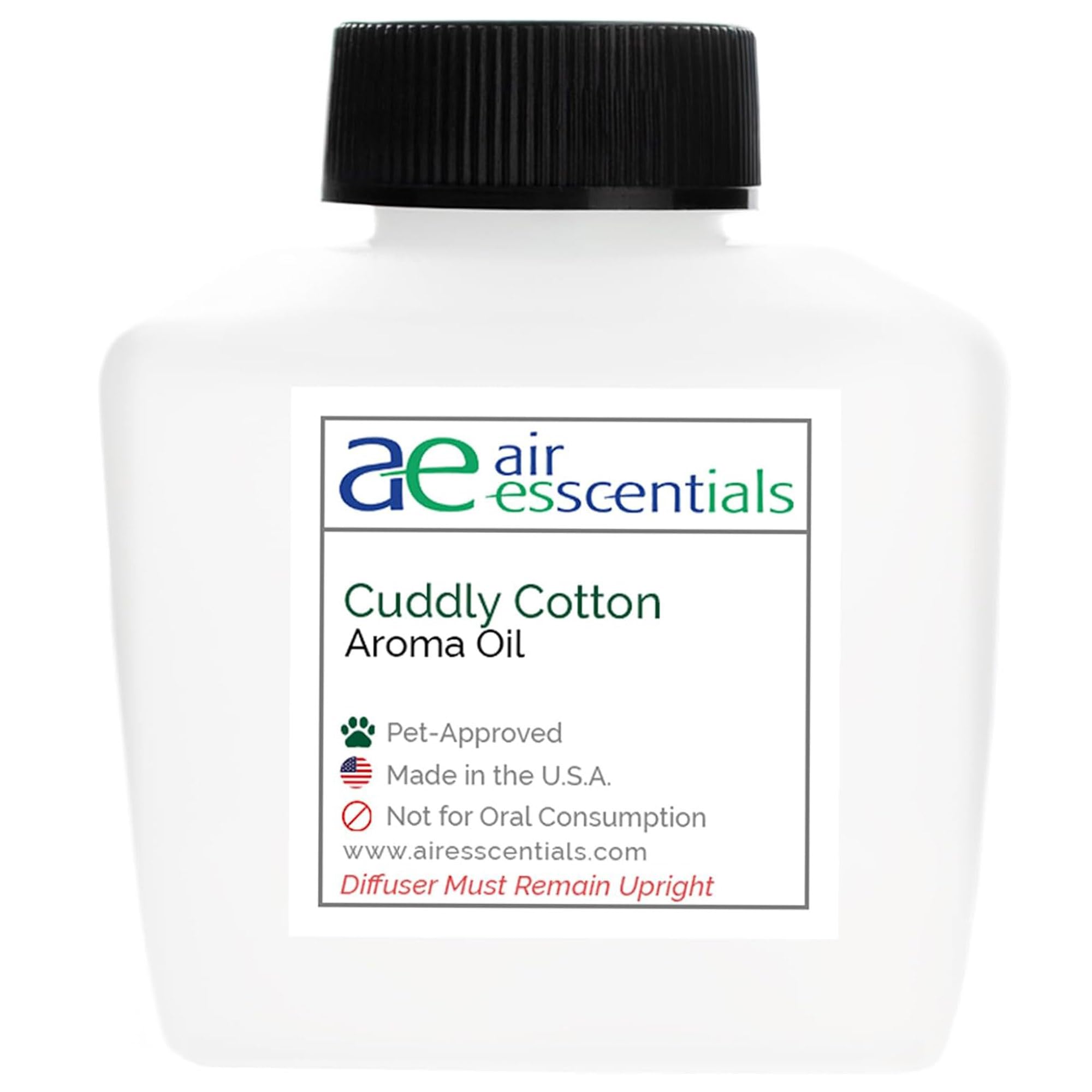 Air Esscentials Cuddly Cotton bottle pour for easy diffuser use and fresh spaces