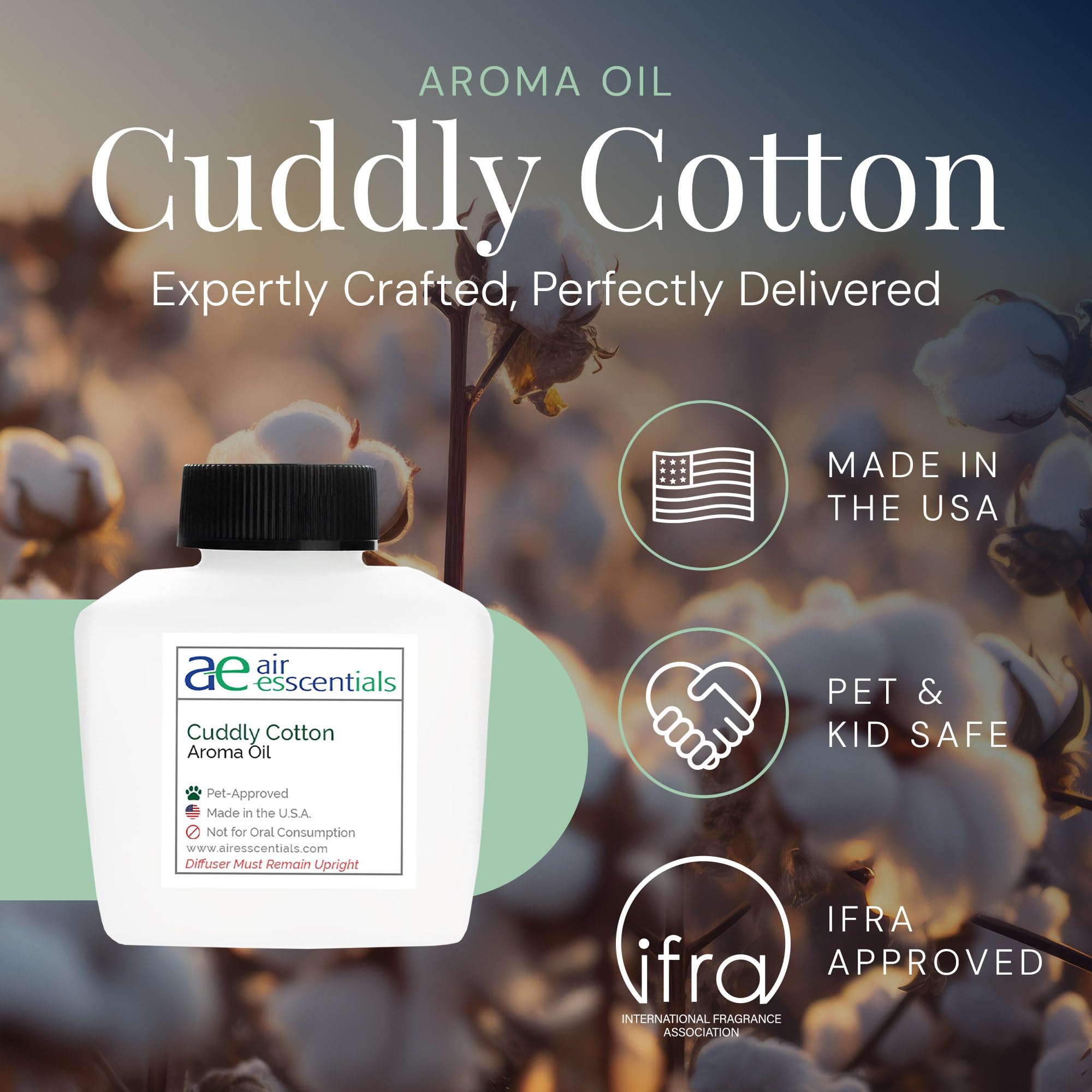 Air Esscentials Cuddly Cotton diffuser compatibility across devices for versatile diffusion