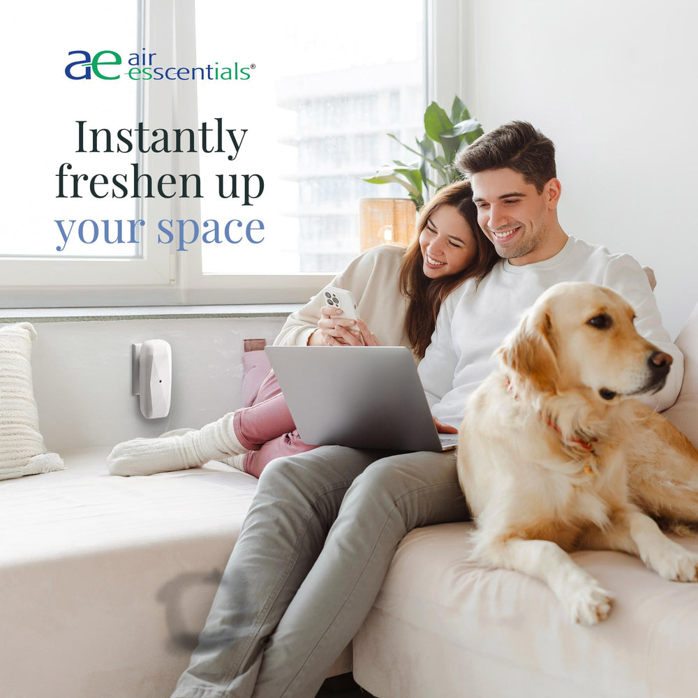 Air Esscentials Cuddly Cotton pet-friendly aroma for homes with pets