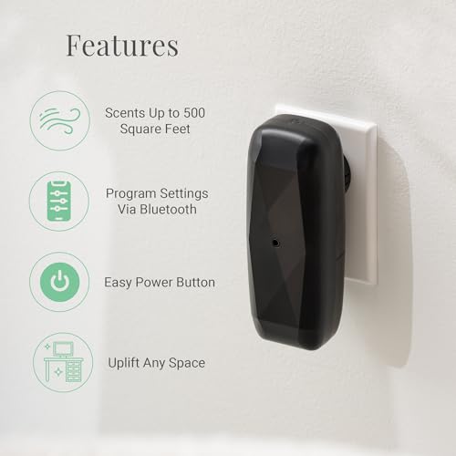 Air Esscentials 2.0 app controlling diffuser on smartphone