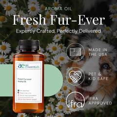 Air Esscentials Fresh Fur-Ever diffuser-dispense shows even aroma distribution for pets and people