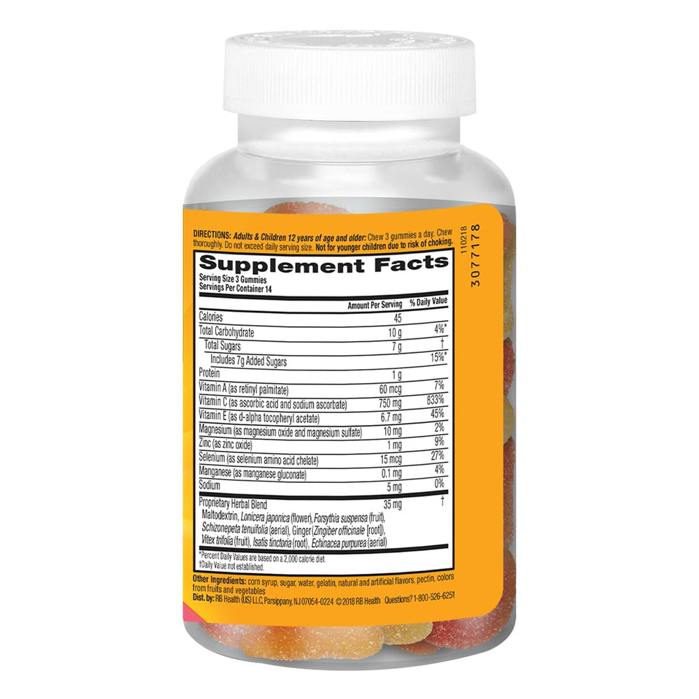 Assorted fruit flavors including mixed berry and citrus