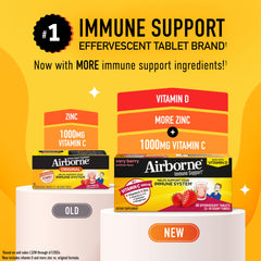 Back of Airborne 36-count box with serving details