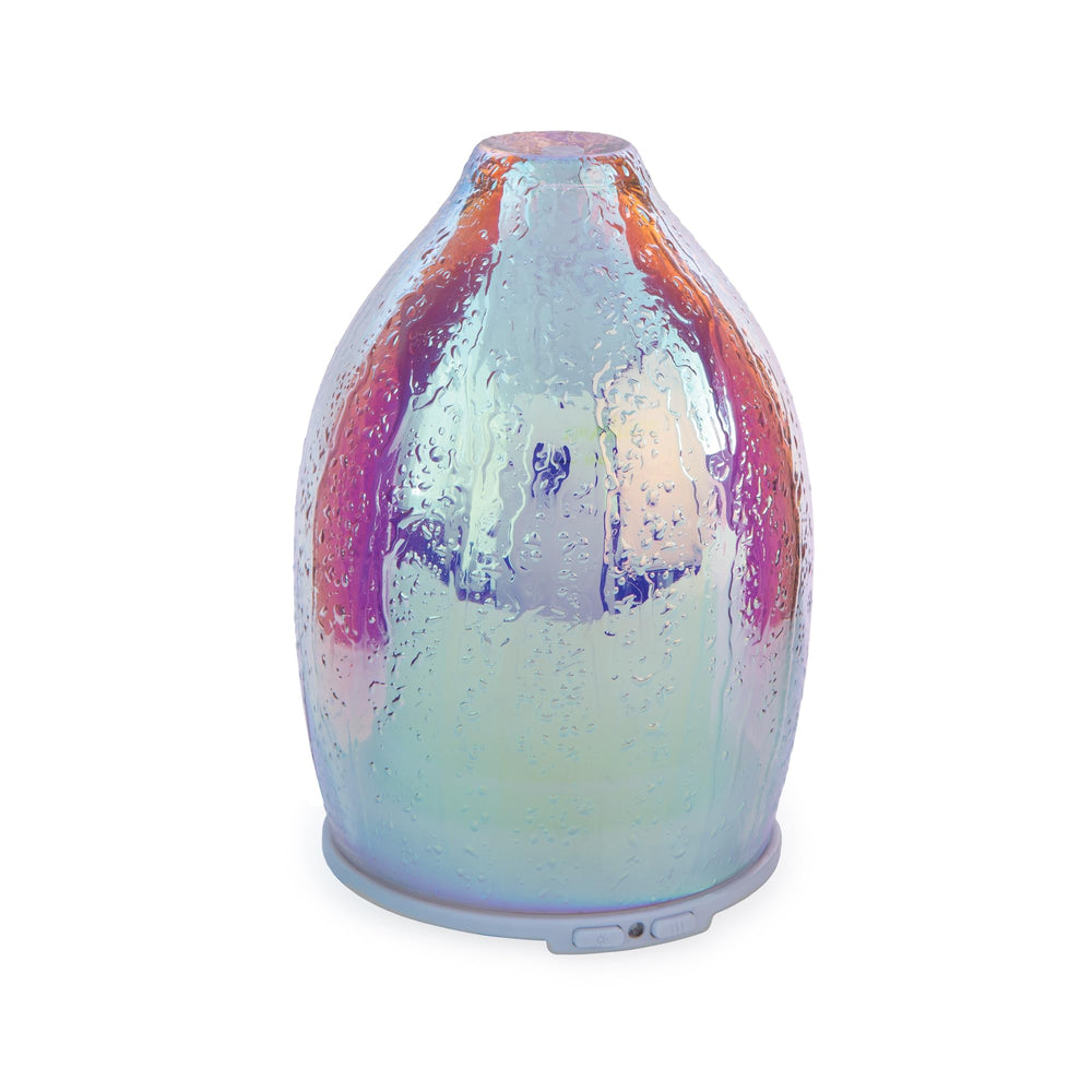 Airome Iridescent Medium Ceramic Diffuser with iridescent finish and 100 ml capacity for subtle fragrance diffusion.