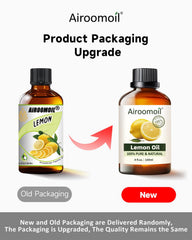 Close-up of dropper releasing lemon essential oil