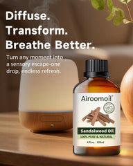 Sandalwood essential oil used in soap making and cosmetics