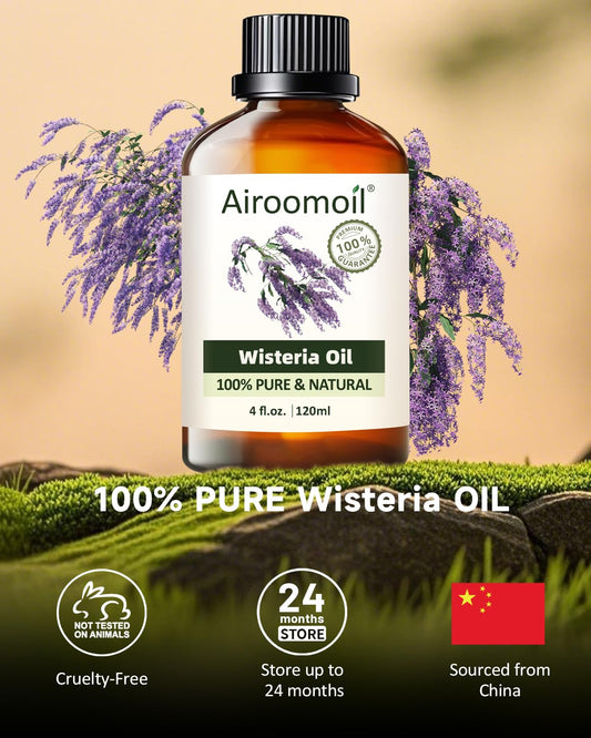 Diffuser blend with Airoomoil Wisteria Essential Oil