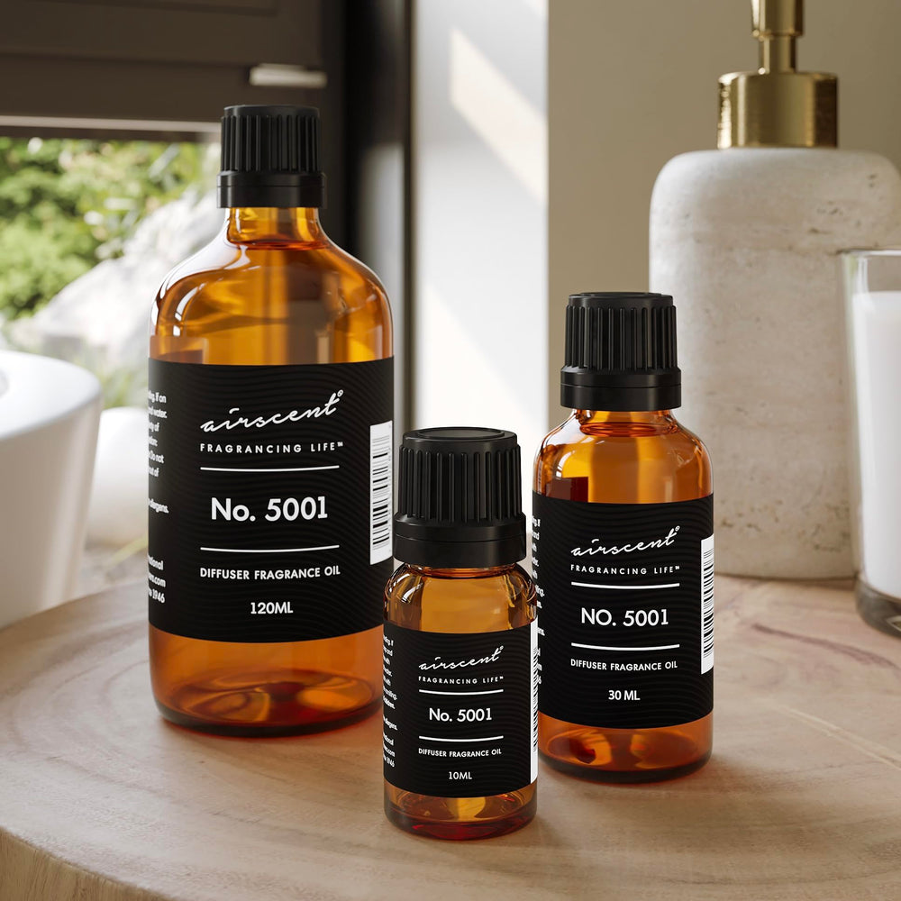 Packaging box and bottle for AirScent No. 5001