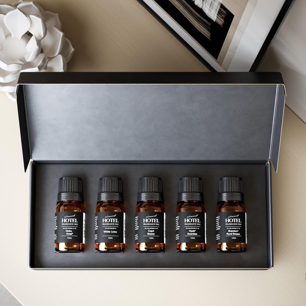 Air-Scent Capri Brezza blend bottle evokes Amalfi Coast breeze for fresh spaces.