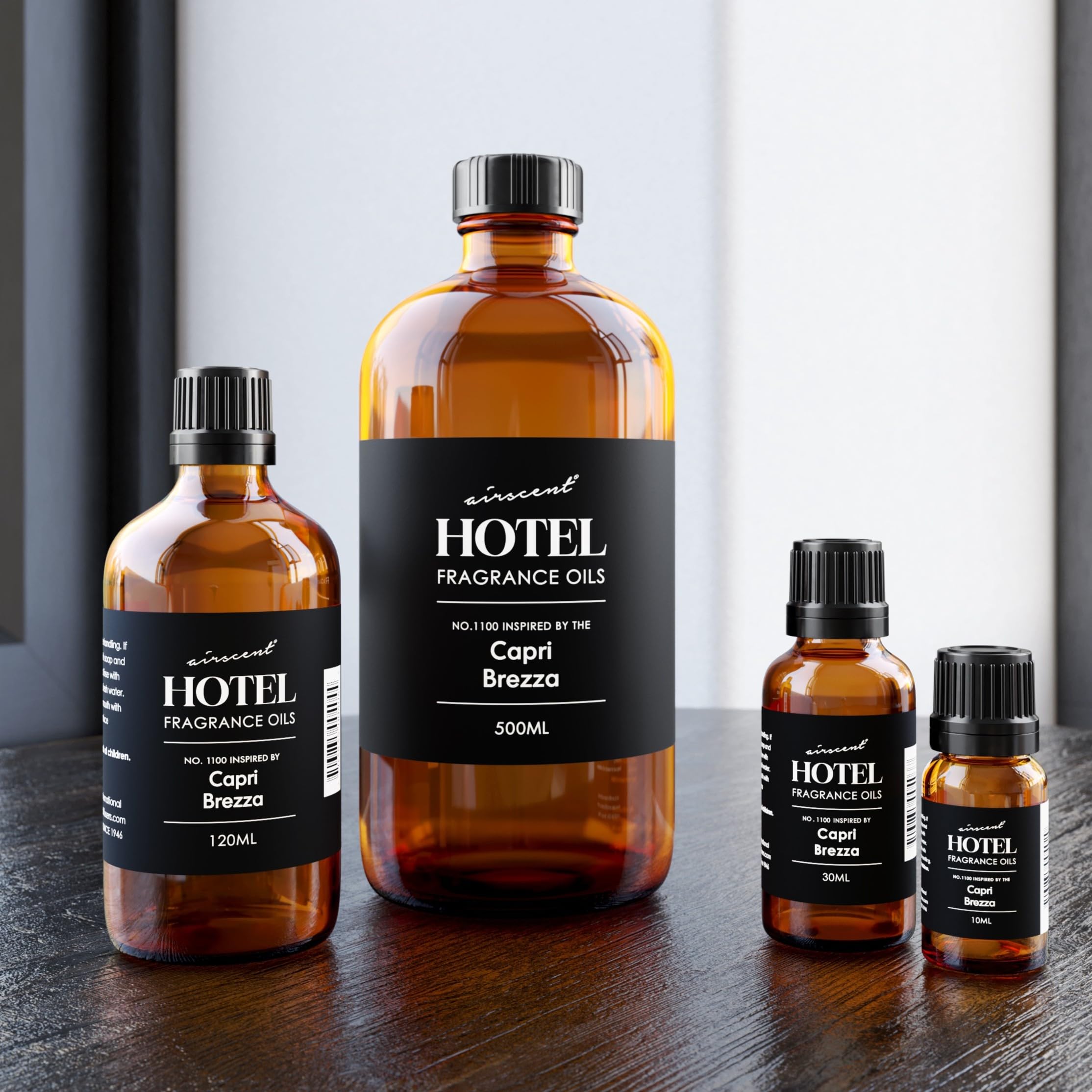 Fragrance notes visual: citrus and fruits