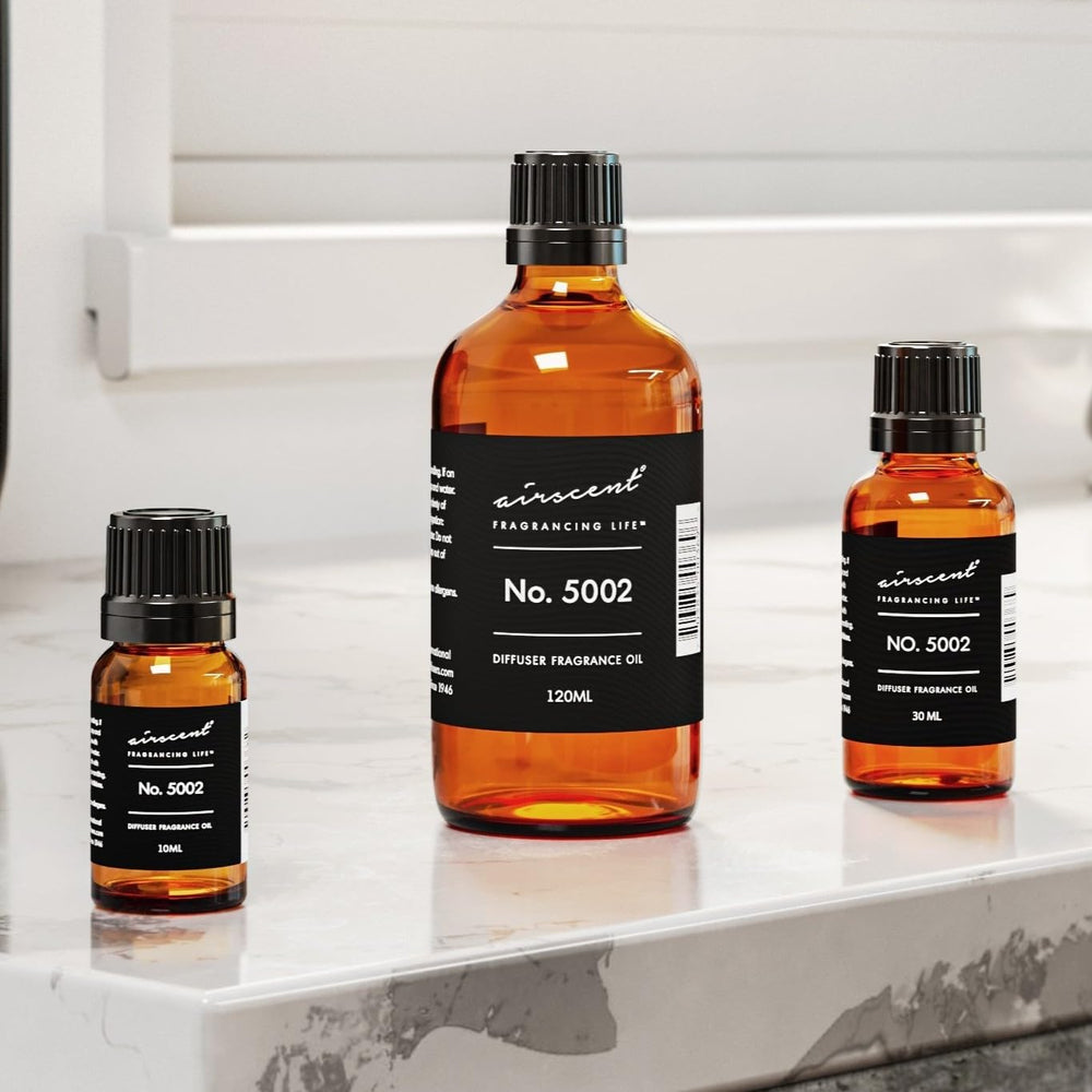Diffuser setup with AirScent Creed Aventus Inspired Diffuser Oil