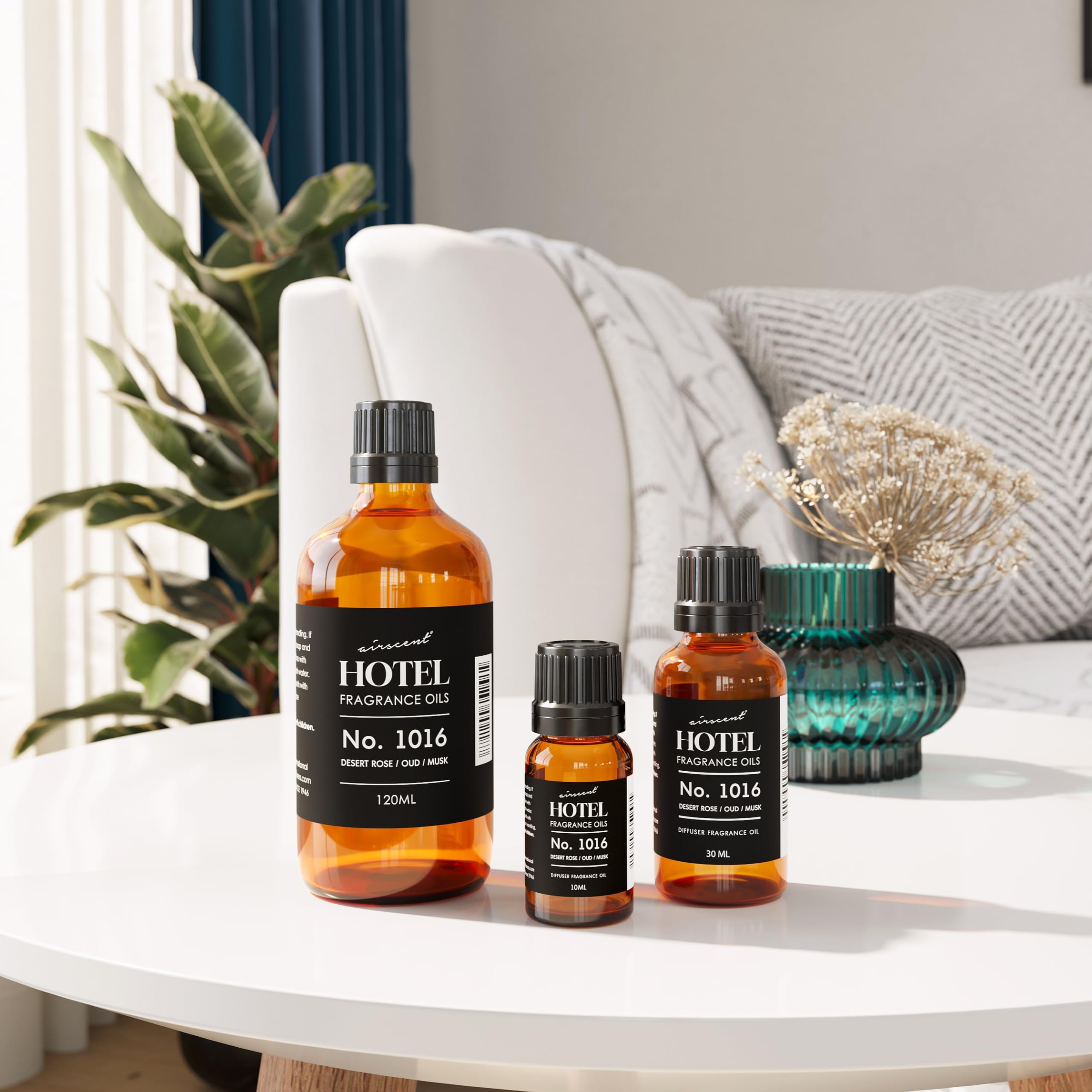 Pet-friendly vegan non-GMO fragrance oil bottle