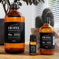 Scent theme: rose petals, vanilla and amber for AirScent 1031