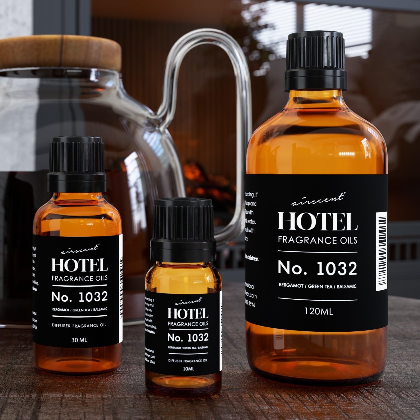 Hotel Scent Dupe packaging concept for No. 1032