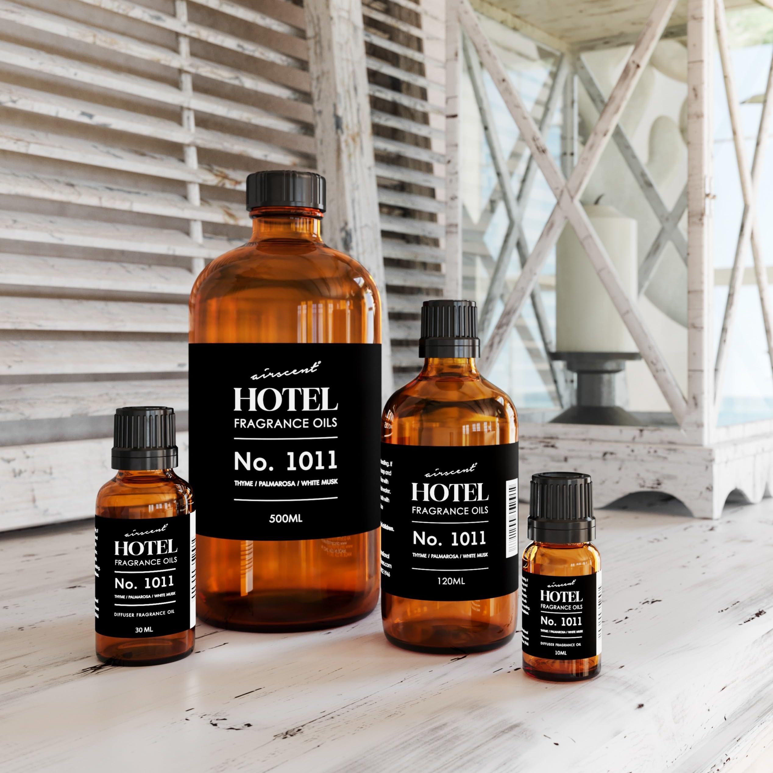 Cedar and white musk base in AirScent fragrance oil