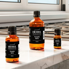 Diffuser showcasing AirScent Pumpkin Spice Oil in an ultrasonic diffuser