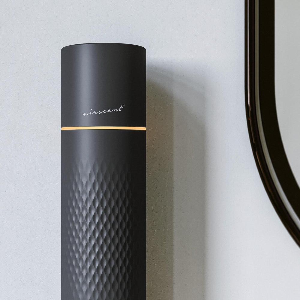 AirScent Waterless Diffuser Black - side view