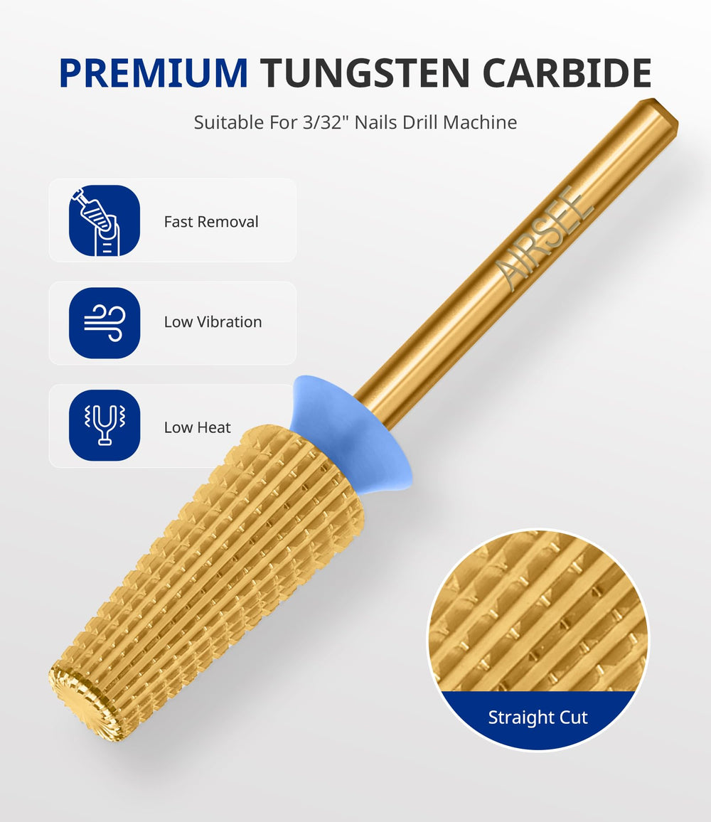 AIRSEE 5-in-1 bit 3/32 inch shank for universal compatibility