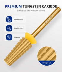 AIRSEE 5-in-1 drill bit with 3/32 shank for compatible standard machines.