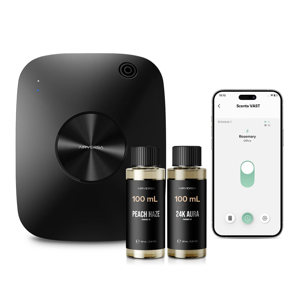 Airversa ANA Black diffuser main view with 400 mL capacity