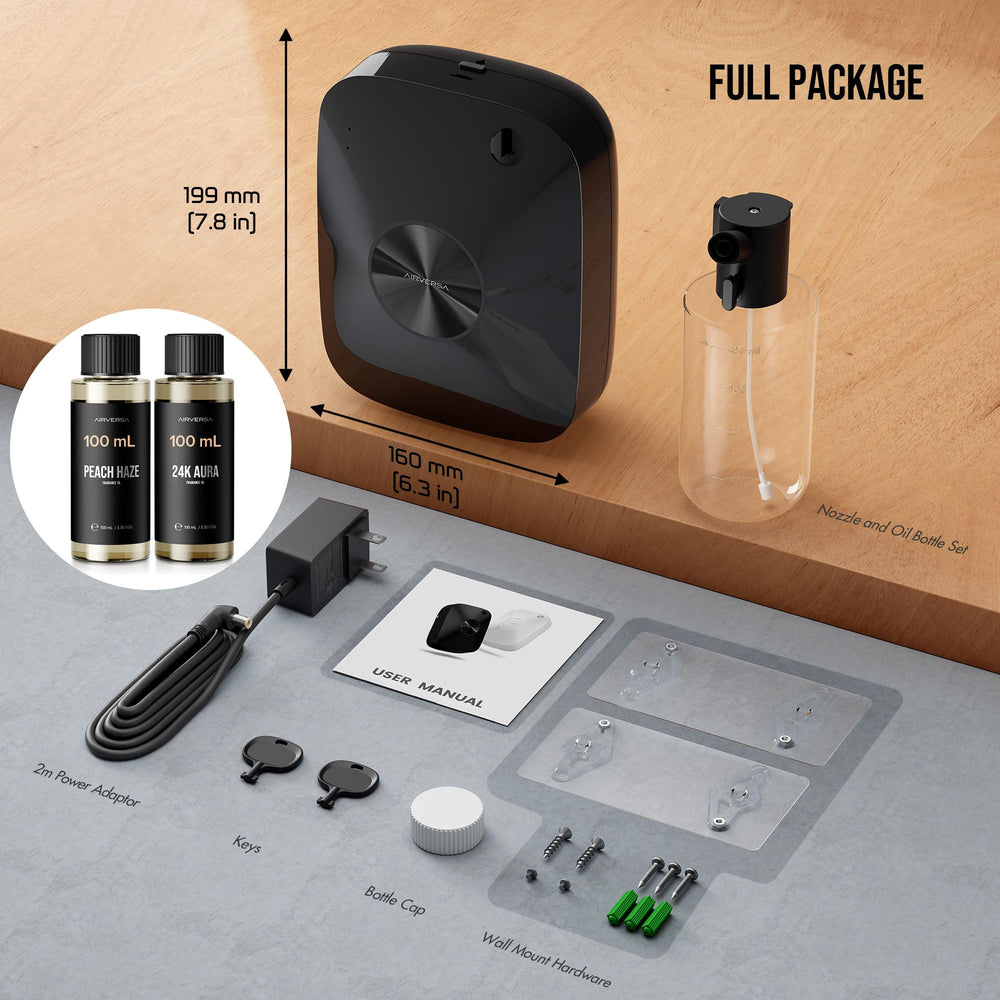 Airversa ANA Black diffuser side profile