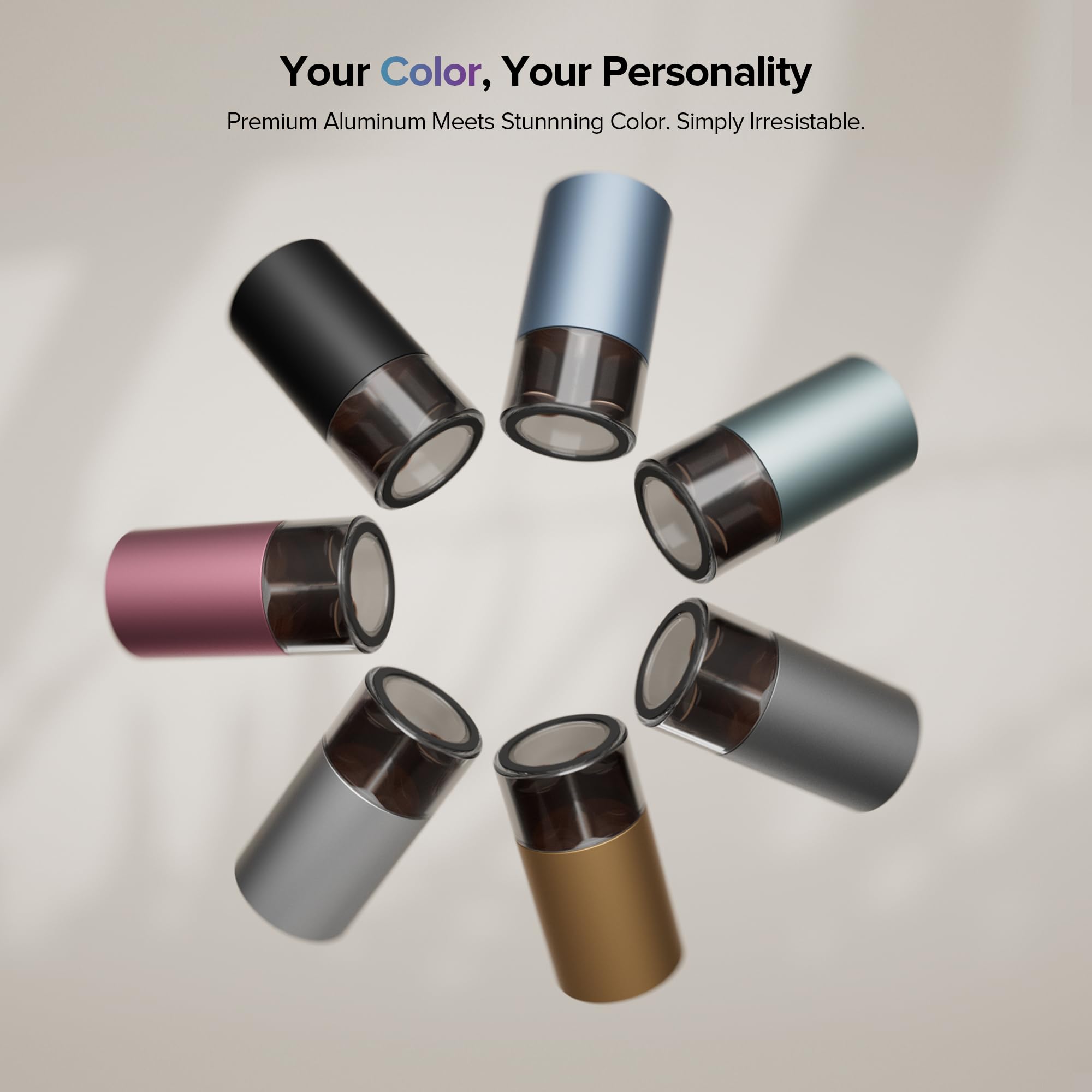 Airversa diffuser available in 11 color options