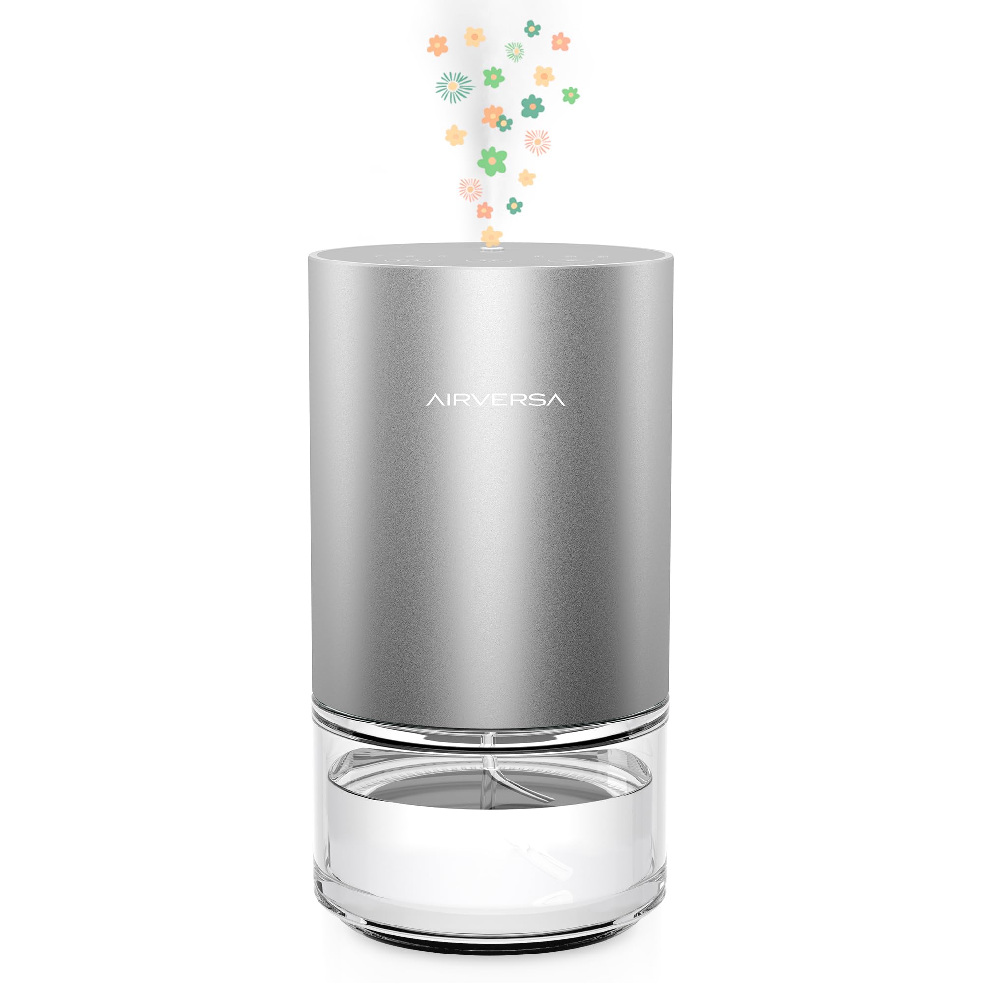 Airversa waterless diffuser Space Grey angled top view