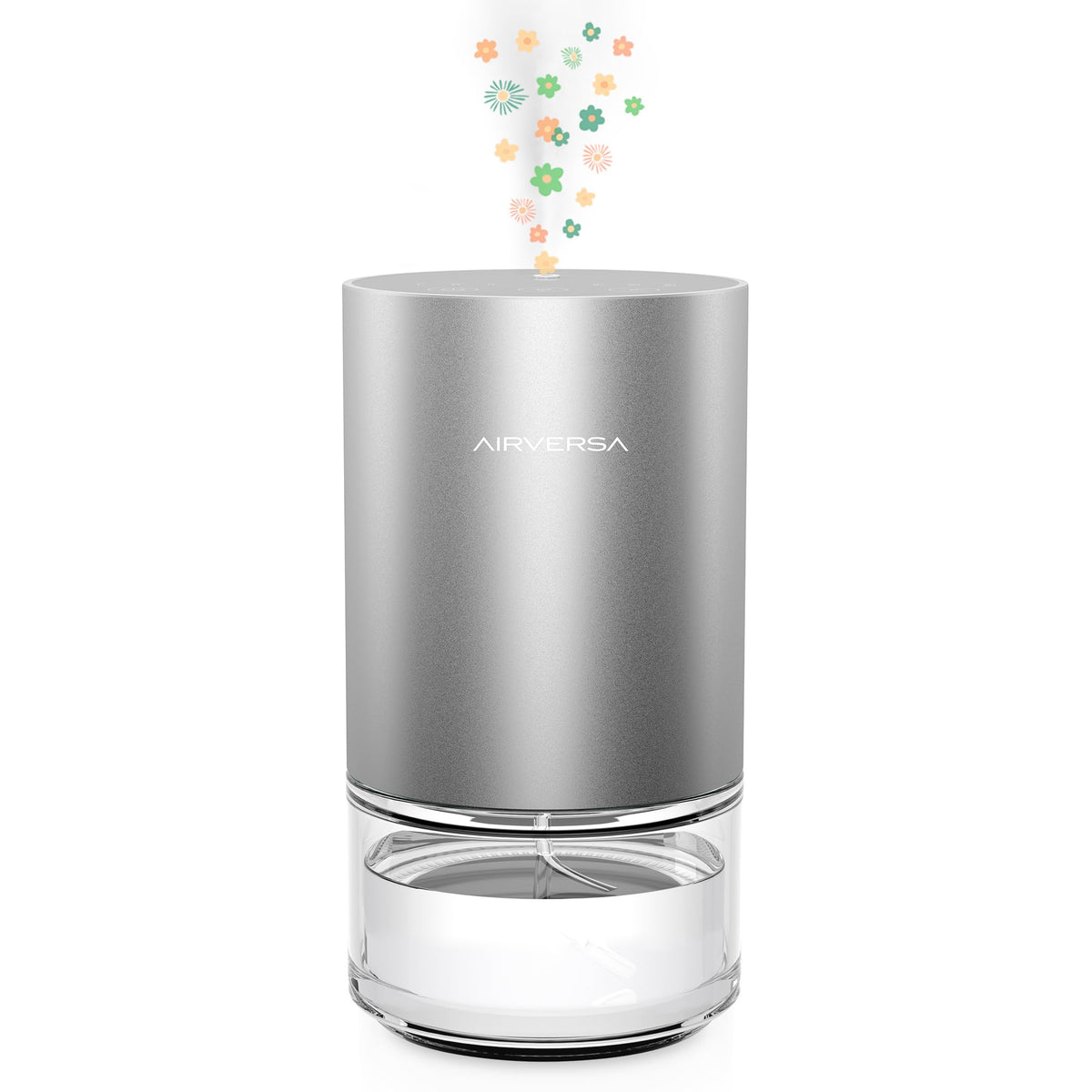 Airversa waterless diffuser Space Grey angled top view