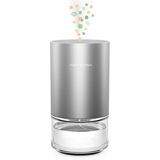Airversa waterless diffuser Space Grey angled top view