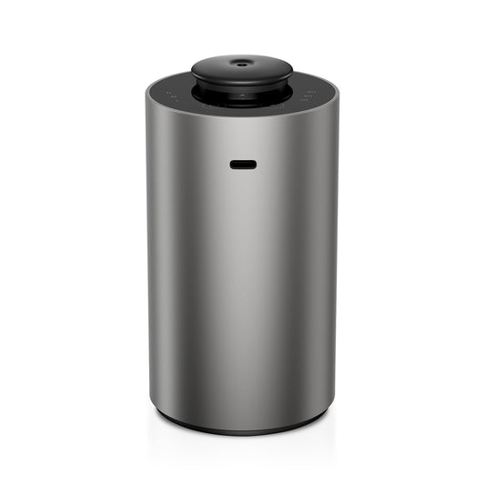 Airversa waterless essential oil diffuser in Space Grey – front view