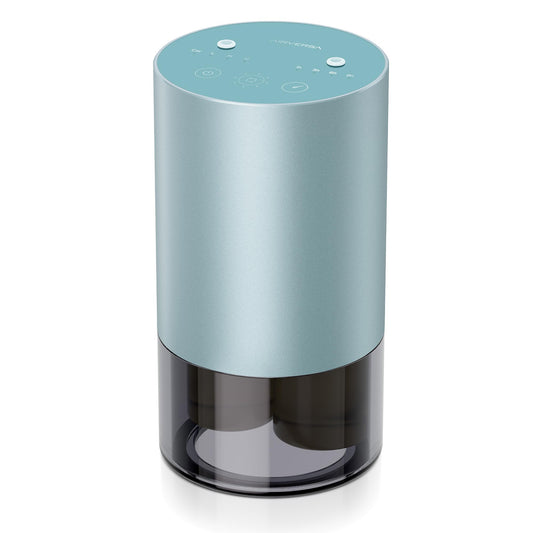 Airversa dual-nozzle waterless diffuser in Mint Metal – front view