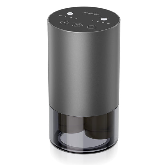 Airversa Dual-Nozzle Waterless Essential Oil Diffuser in Iron Grey