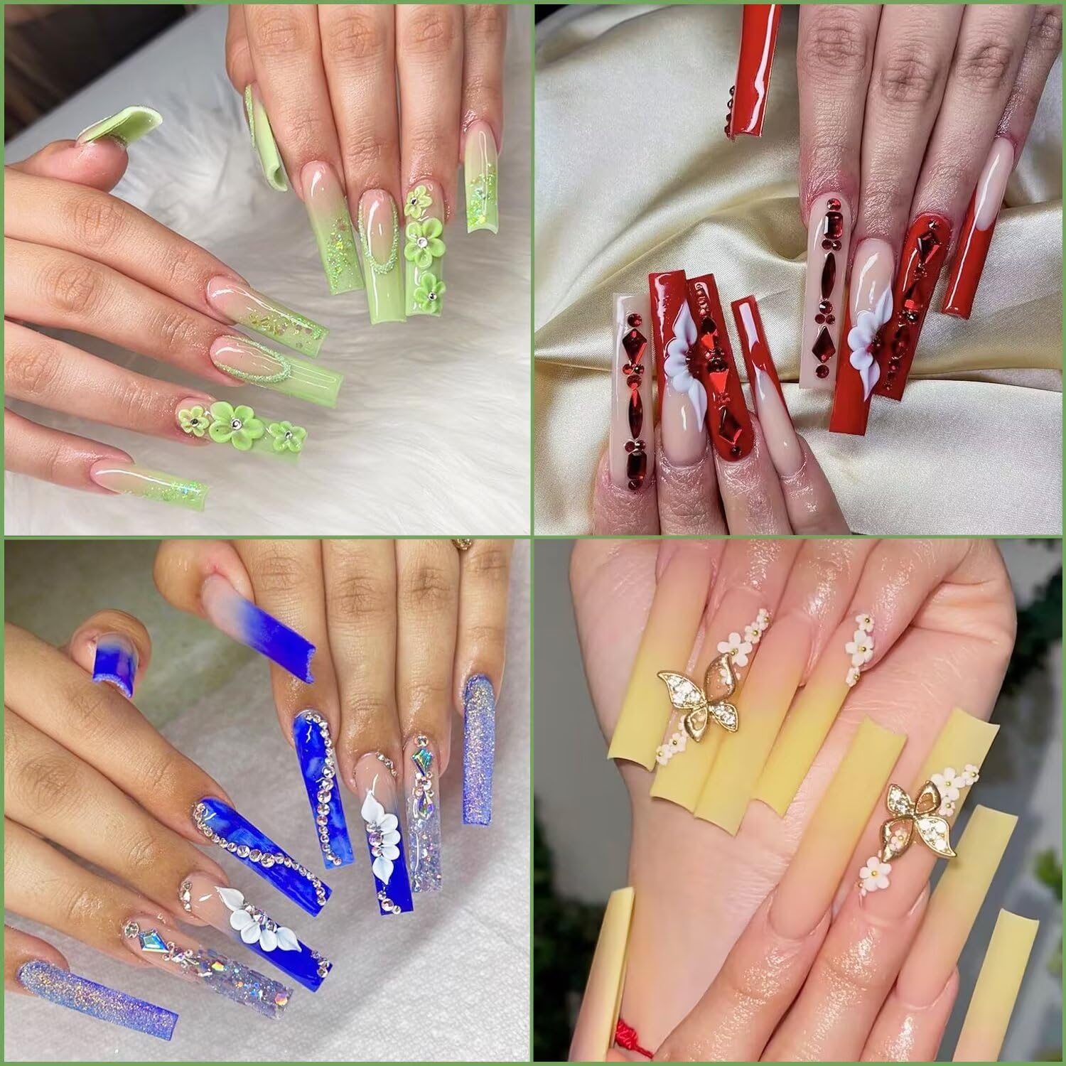 AITRAI adhesive tabs for easy press-on nails and clean results.
