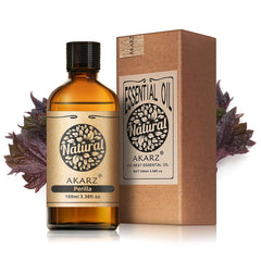 AKARZ Perilla Frutescens essential oil 100ml in dark amber bottle