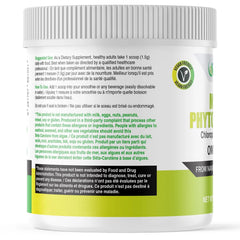 Lifestyle wellness image featuring AKI Phytoplankton Powder