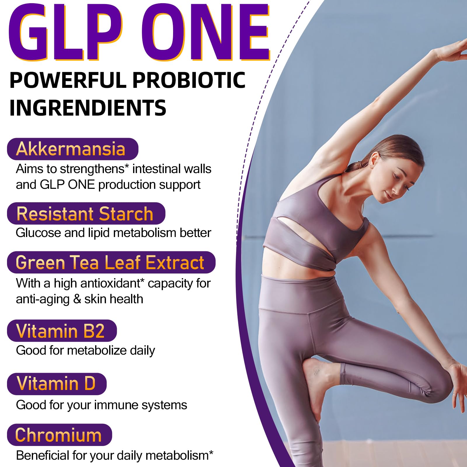 Akkermansia muciniphila GLP One bottle for men and women