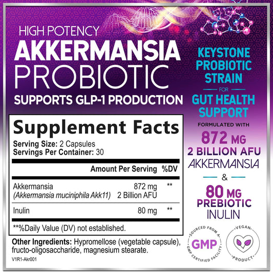 Akkermansia muciniphila probiotic 2B AFU bottle