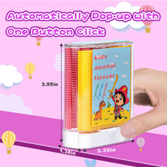 Package showing 88-count floss refills