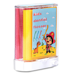 Akpgf Kids Floss Dispenser in pink with cute animal design