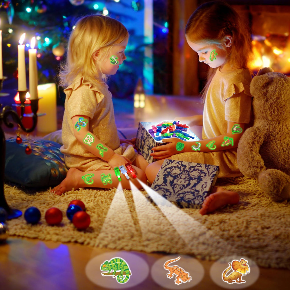 AKRMABEUP zoo or museum event use with glow toys