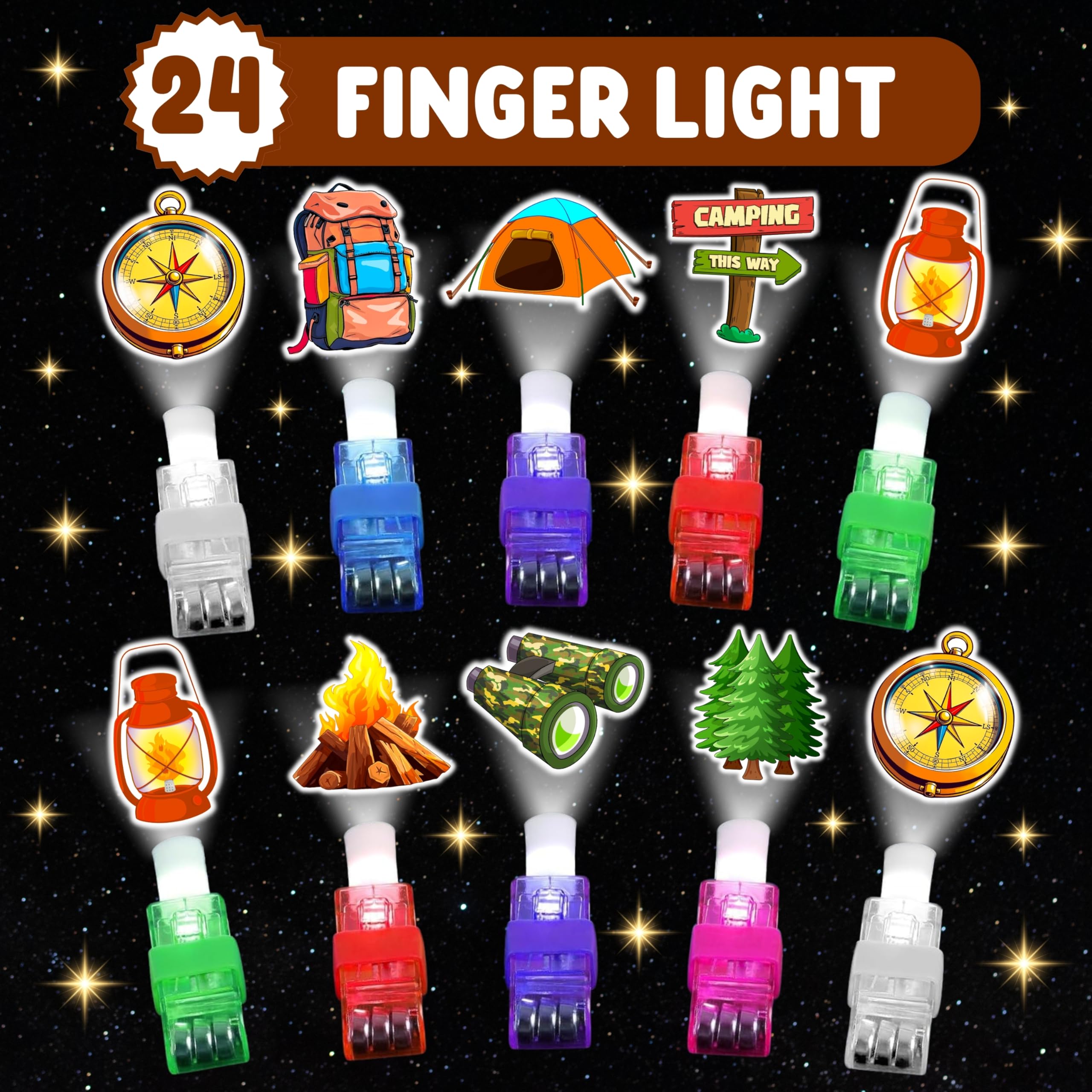 Durable, kid-safe components from AKRMABEUP camping favors kit