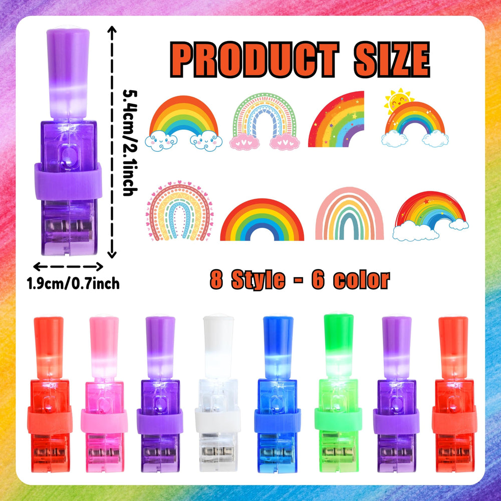AKRMABEUP rainbow party favors ideal for goodie bags and classroom rewards