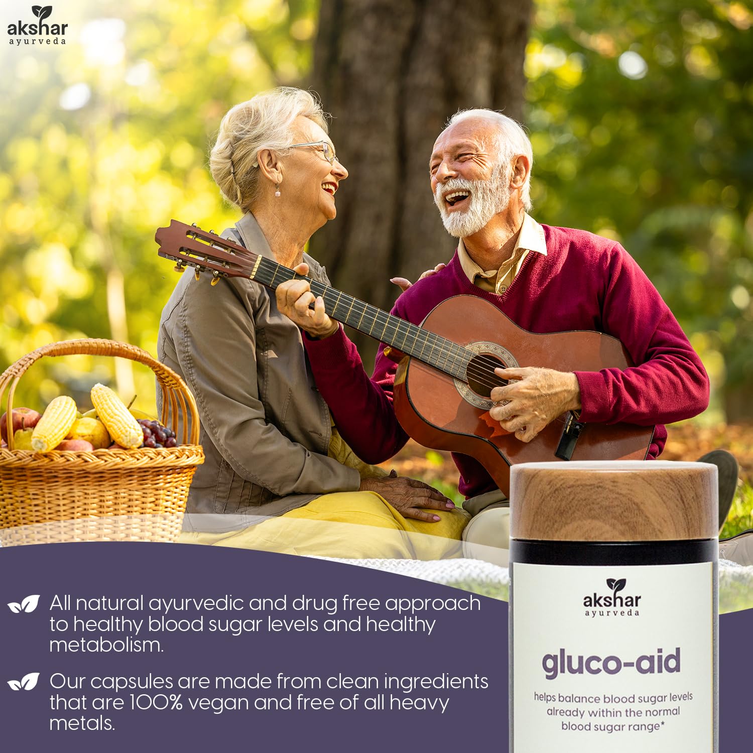 Vegan and cruelty-free Gluco Support branding